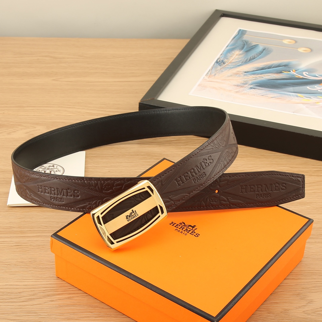 爱马仕HERMÈS3.8宽精品不锈钢