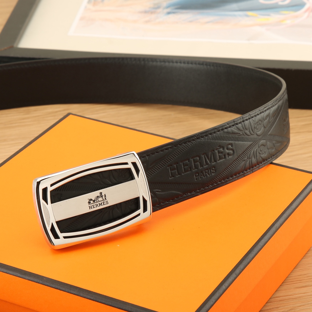 爱马仕HERMÈS3.8宽精品不锈钢