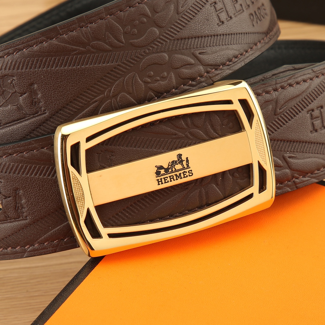 爱马仕HERMÈS3.8宽精品不锈钢