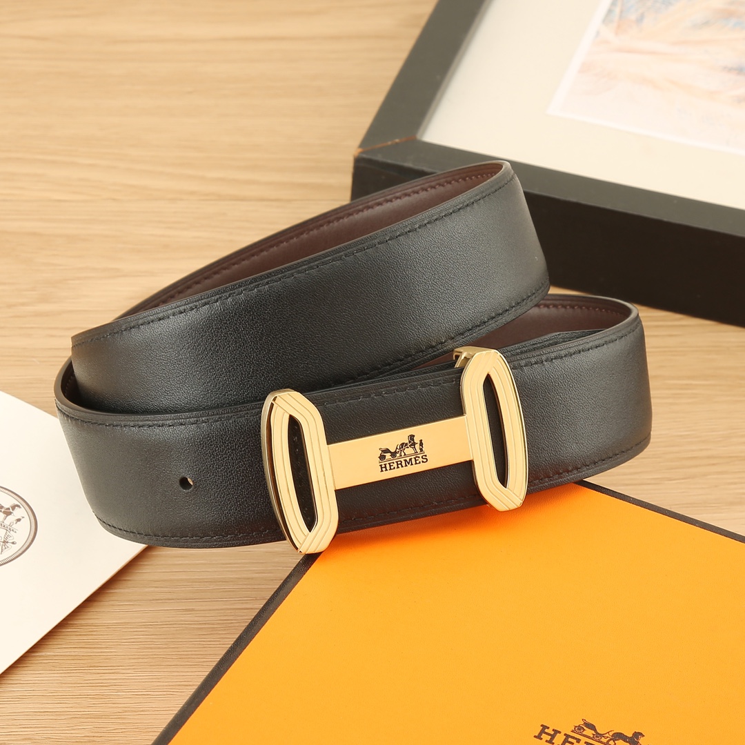 爱马仕HERMÈS3.8宽精品不锈钢