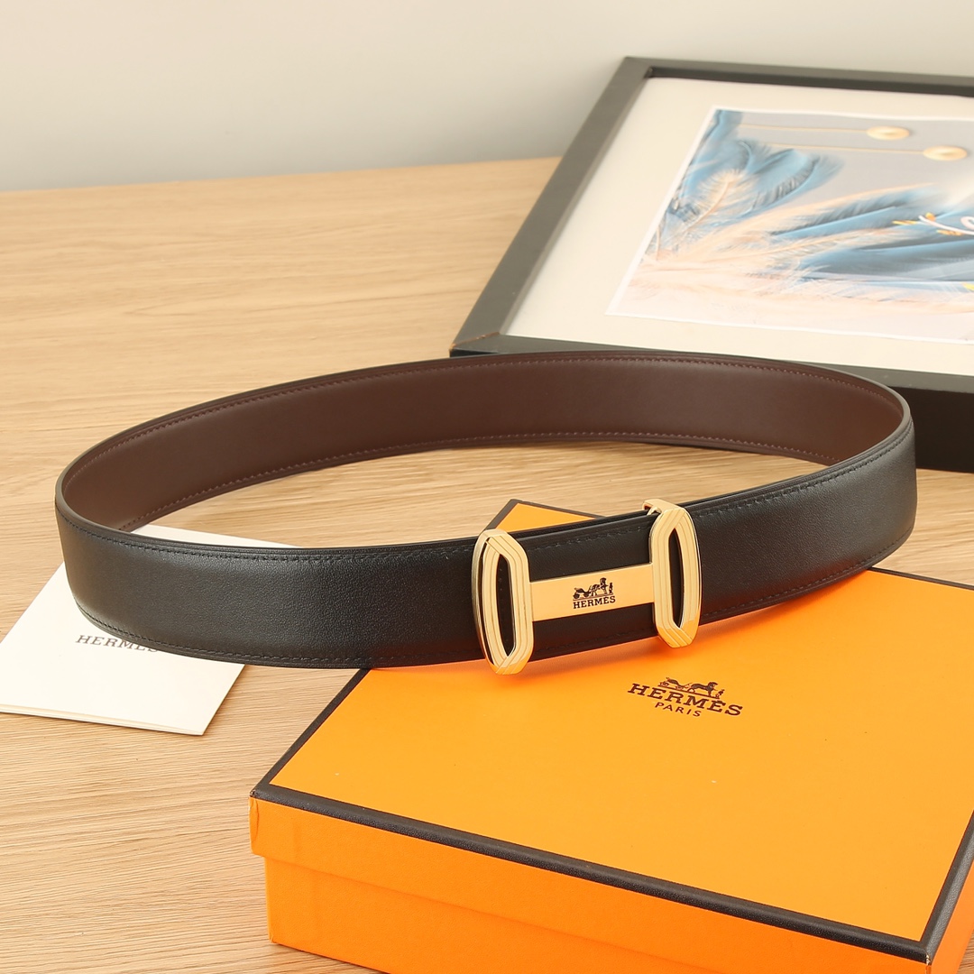 爱马仕HERMÈS3.8宽精品不锈钢