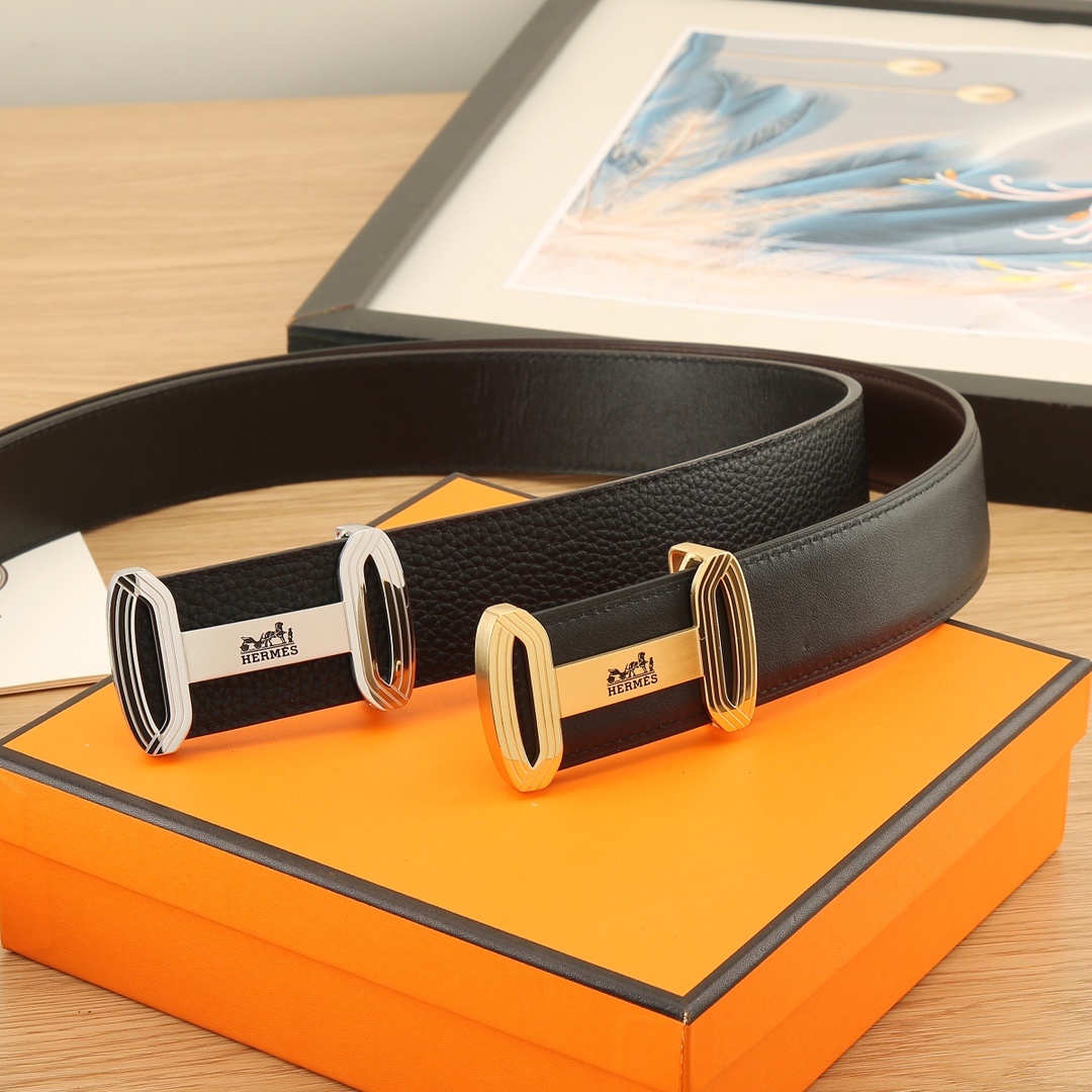 爱马仕HERMÈS3.8宽精品不锈钢