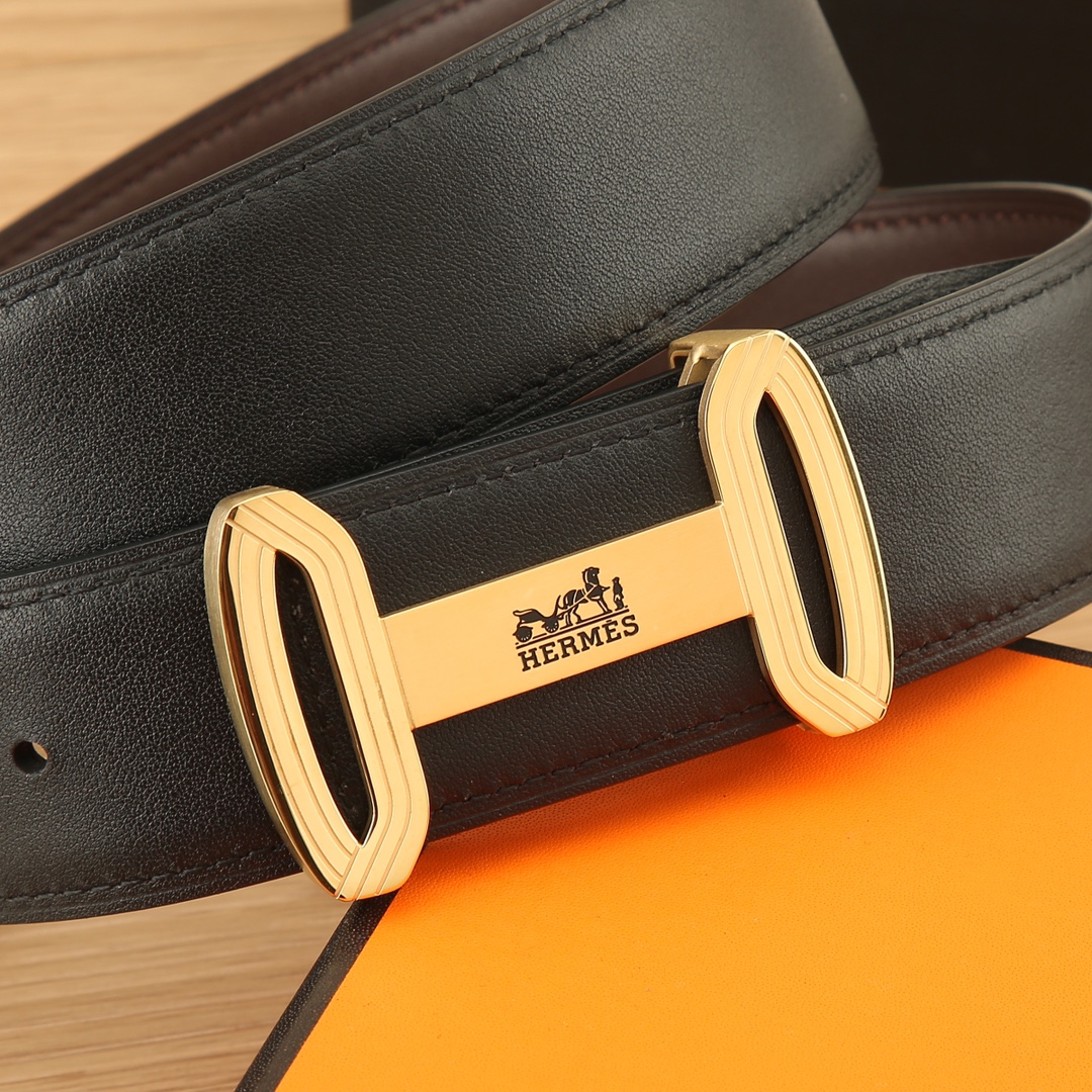 爱马仕HERMÈS3.8宽精品不锈钢