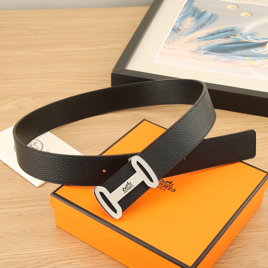 爱马仕HERMÈS3.8宽精品不锈钢