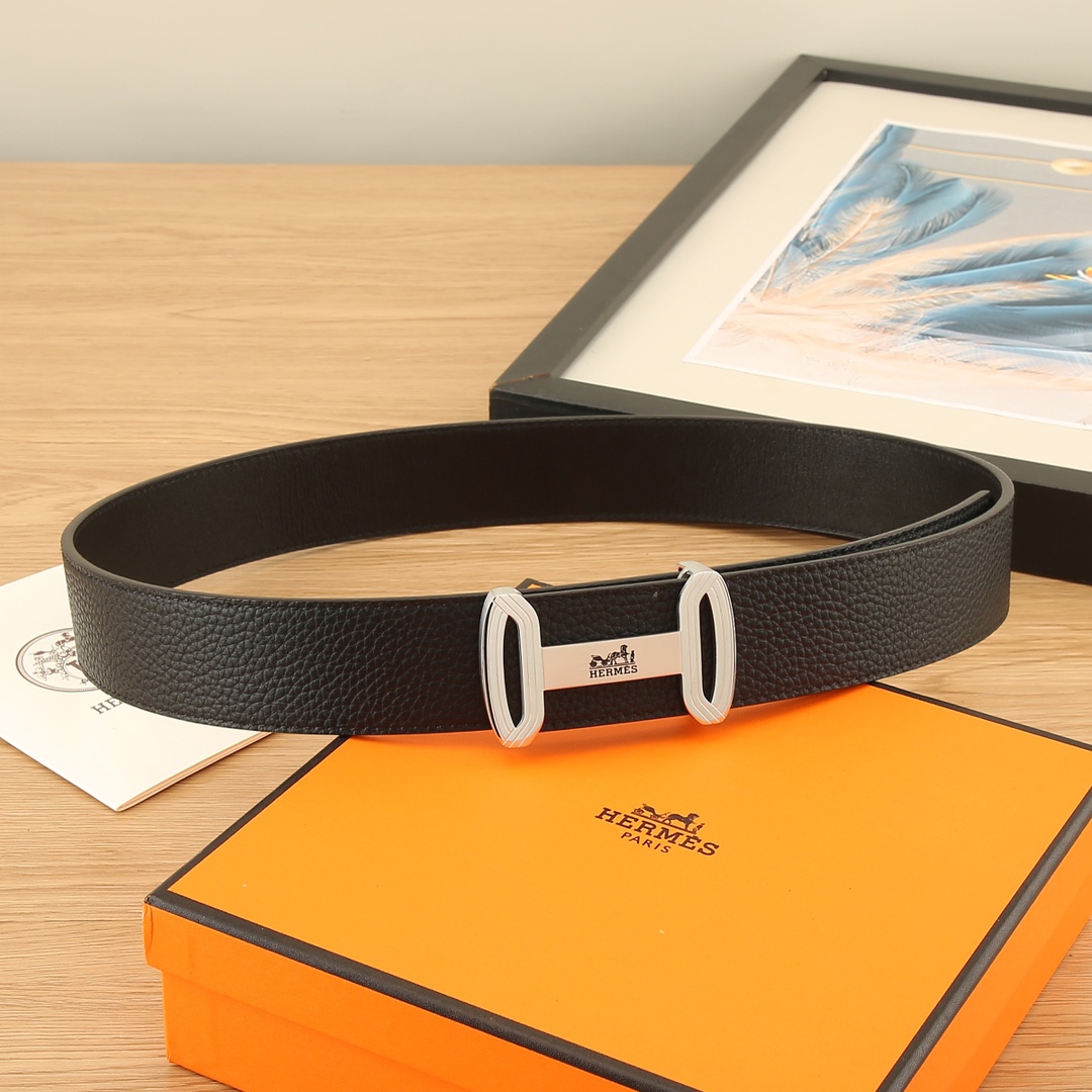 爱马仕HERMÈS3.8宽精品不锈钢