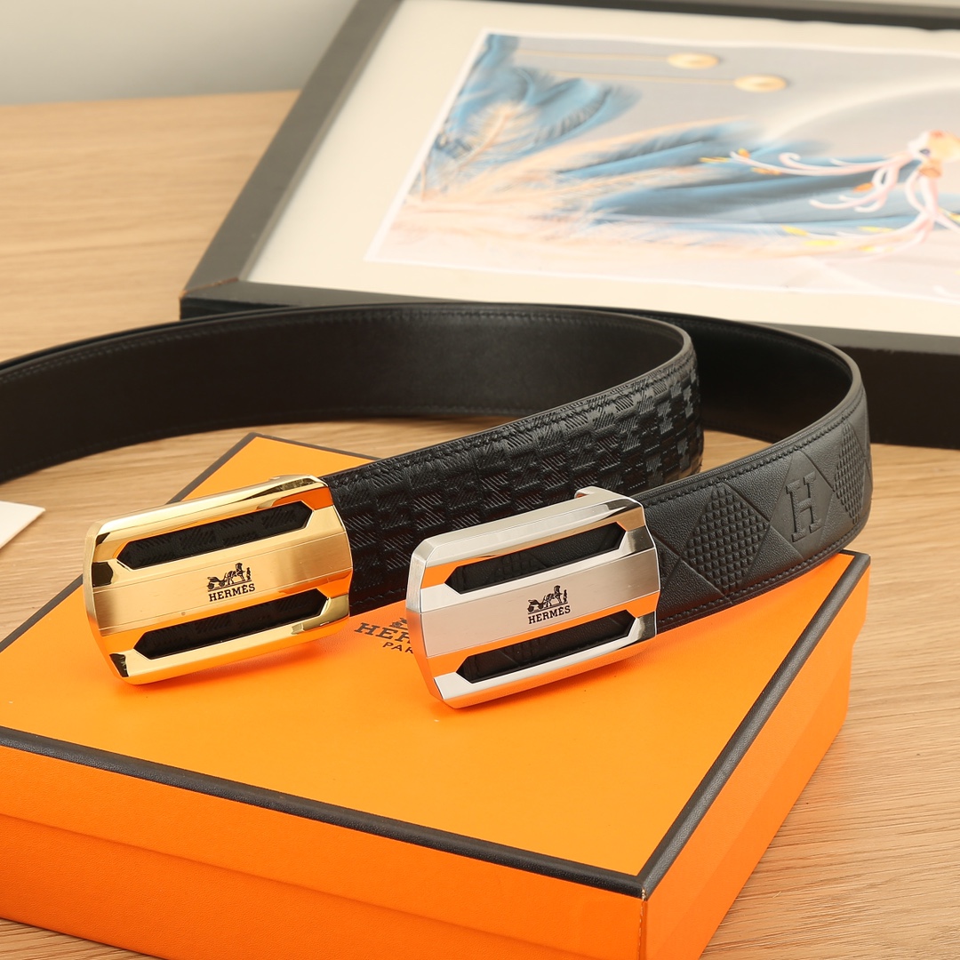 爱马仕HERMÈS3.8宽精品不锈钢