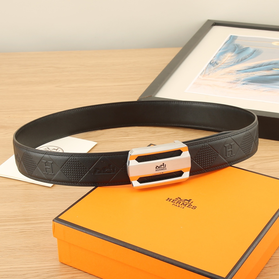 爱马仕HERMÈS3.8宽精品不锈钢