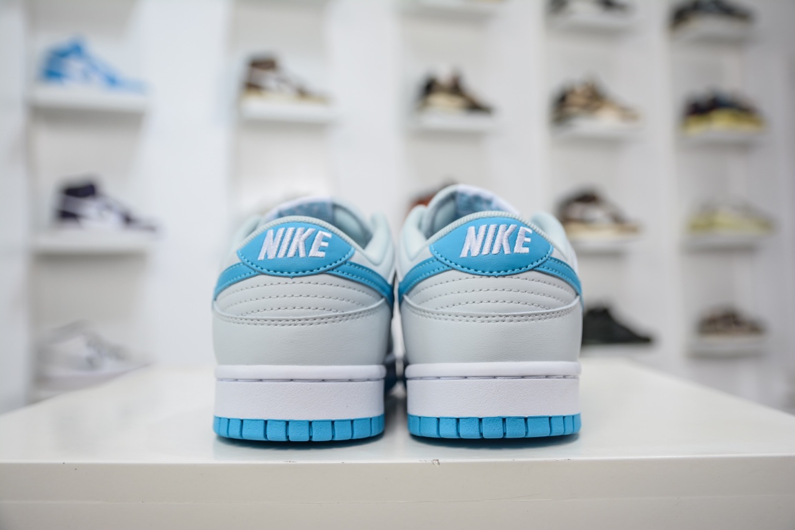 Original Nike SB Dunk Low RETRO Blue Gray Highly Recommended DV0831-001