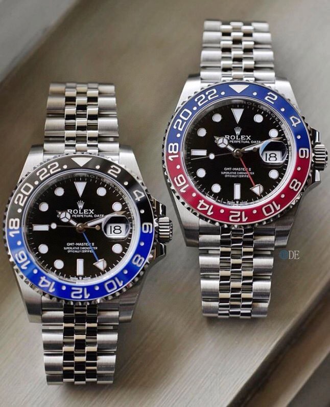 Rolex Gmt Master Negozio
 Orologio da Polso Nero Blu Rosso