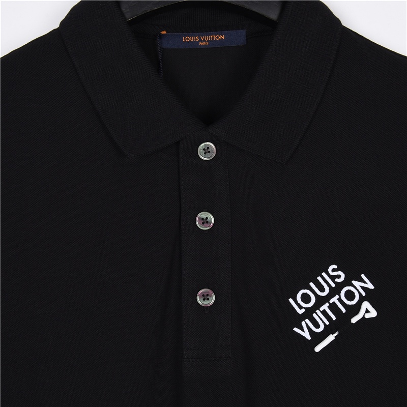 Louis Vuitton/路易威登 胸前胸针Polo短袖 23夏季渠道限定配色