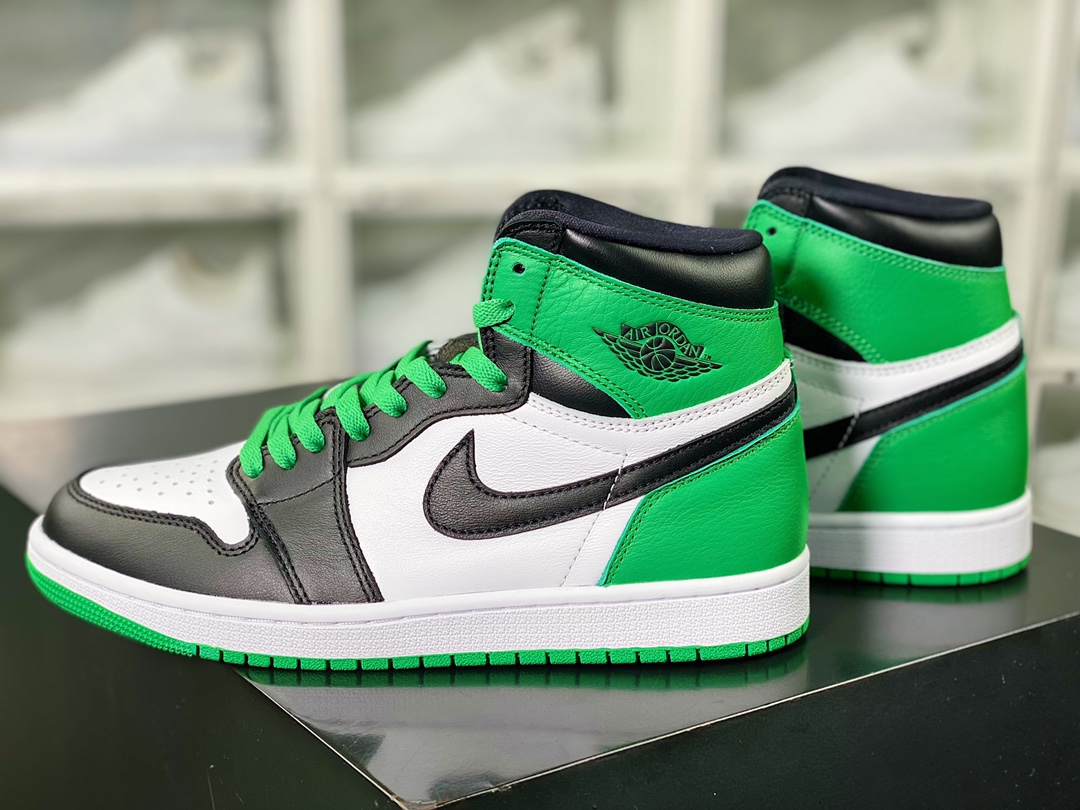 420 Air Jordan 1 Retro High OG"Lucky Green"AJ1代经典复古经典高帮篮球鞋“黑绿脚趾幸运绿”DZ5485-031