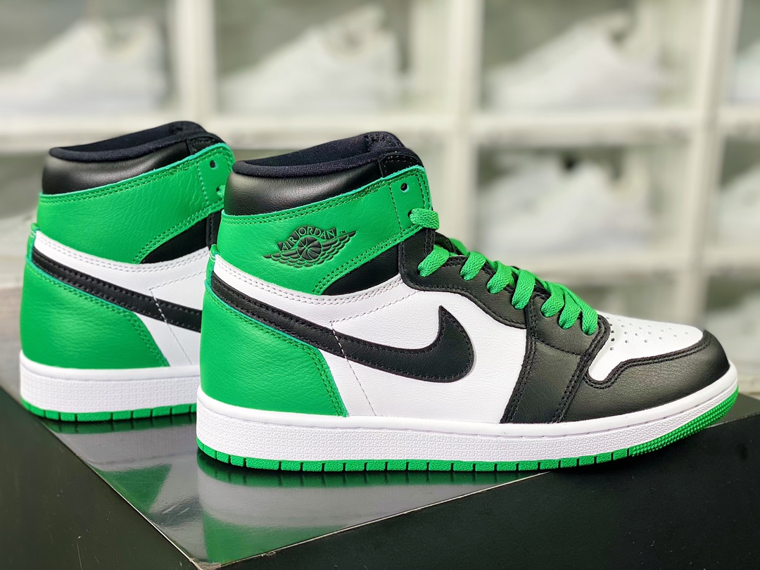 420 Air Jordan 1 Retro High OG"Lucky Green"AJ1代经典复古经典高帮篮球鞋“黑绿脚趾幸运绿”DZ5485-031