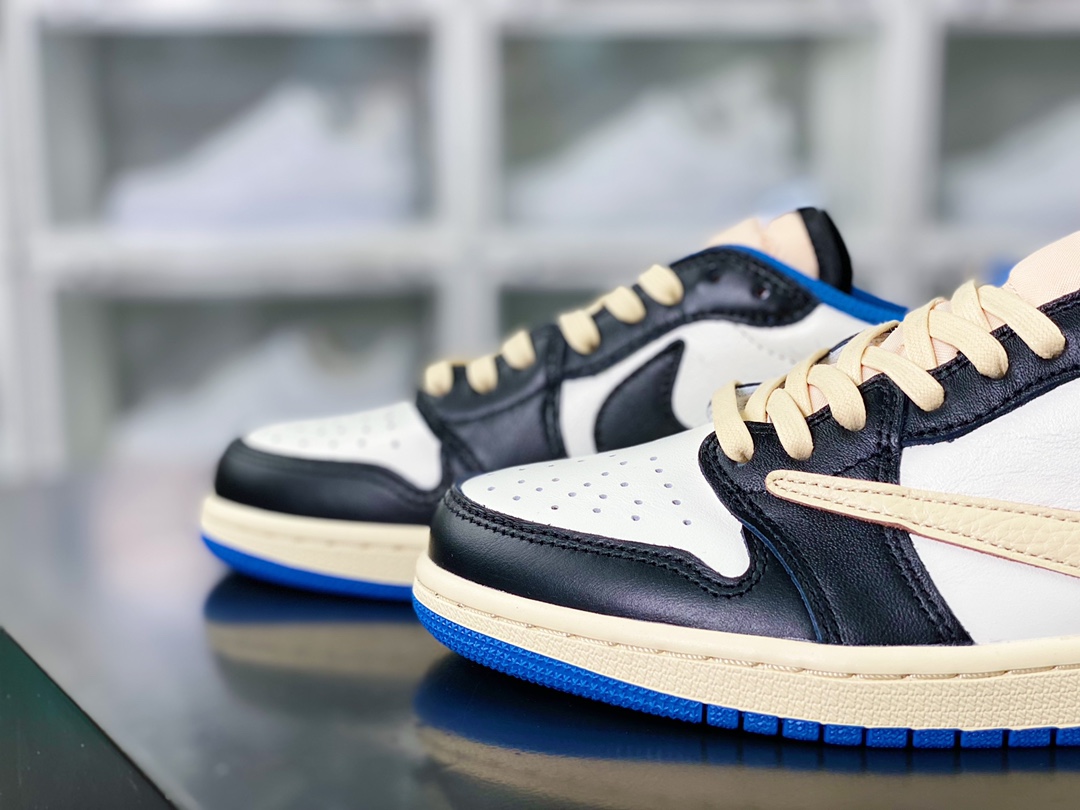 400 Travis Scott x 【Nike】 Wmns Air Jordan 1 Low OG"Olive"AJ1乔丹一代 DM7866-140