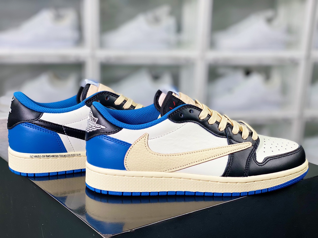 400 Travis Scott x 【Nike】 Wmns Air Jordan 1 Low OG"Olive"AJ1乔丹一代 DM7866-140