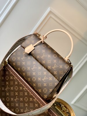 Louis Vuitton LV Cluny Bags Handbags Online From China Apricot Color M46053