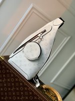 Louis Vuitton Belt Bags & Fanny Packs Crossbody & Shoulder Bags Replica 1:1
 White Splicing Monogram Canvas Cowhide M30936