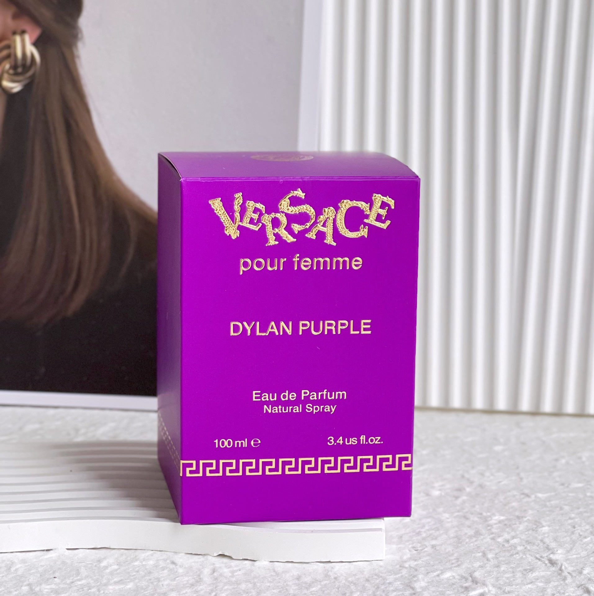 VERSACE范思哲紫色半岛记忆海神女士香水100ml 3