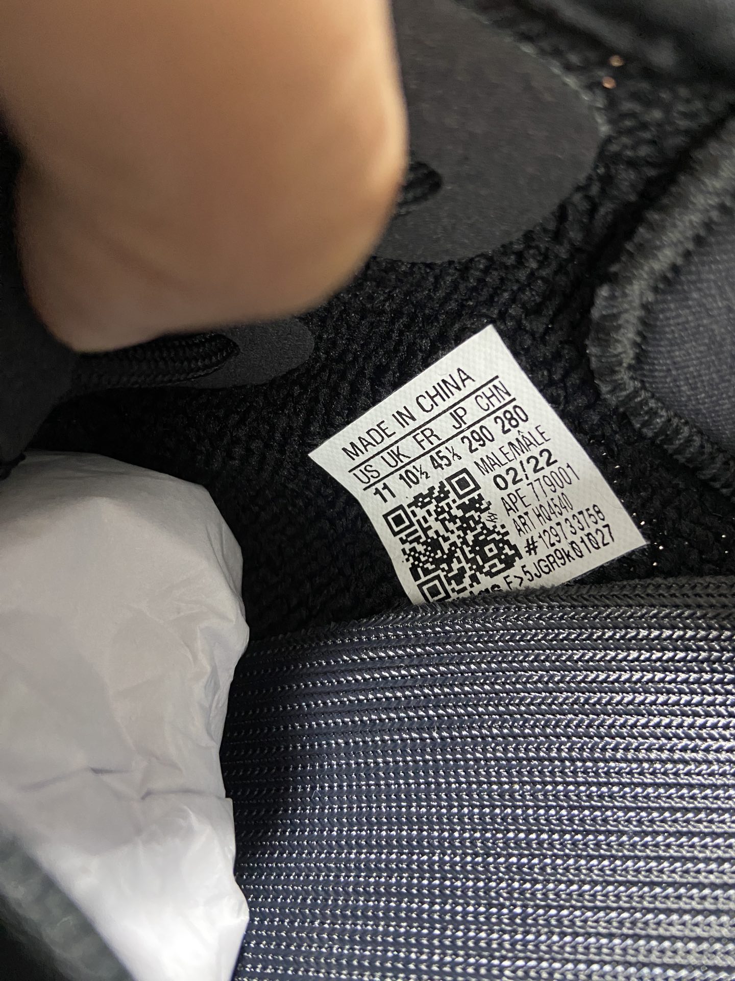 Yezzy350黑色玛瑙尺码36-4