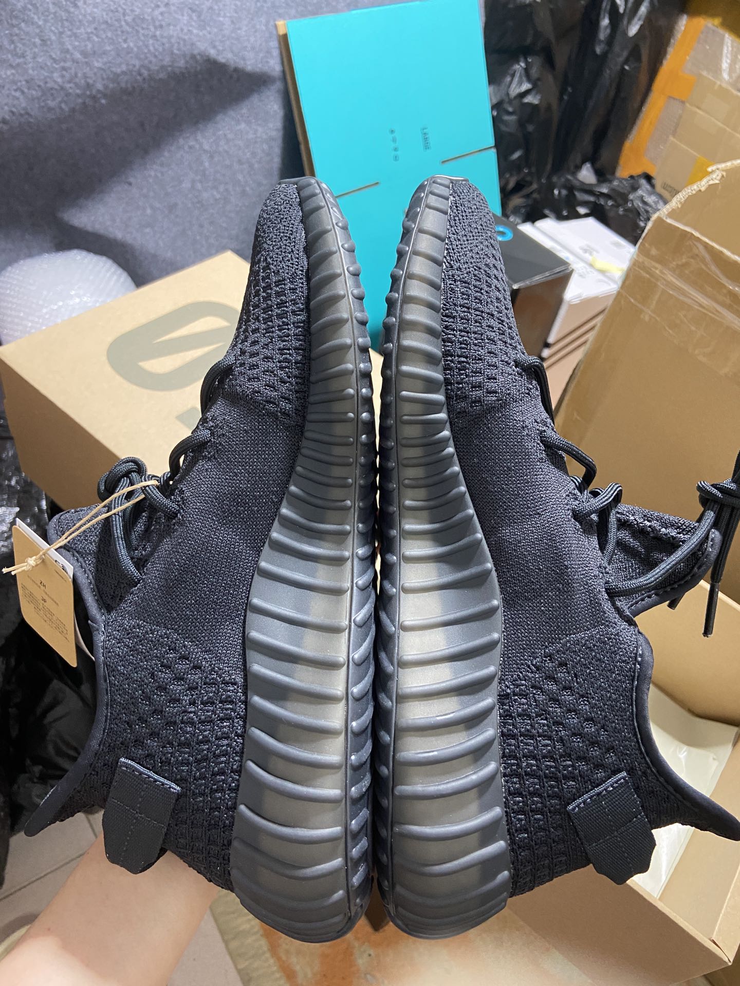 Yezzy350黑色玛瑙尺码36-4