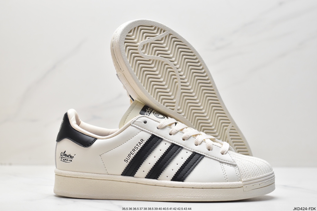 Adidas Originals Superstar Shell Toe Classic All-match Casual Sports Shoes GZ2203