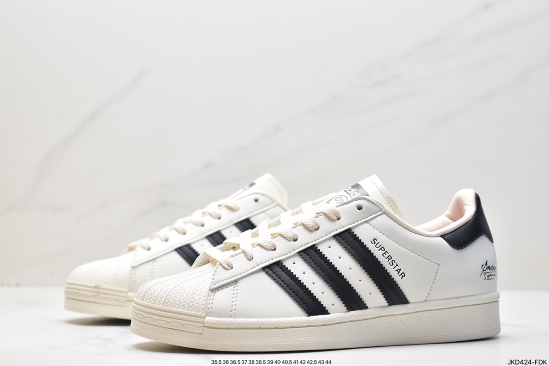 Adidas Originals Superstar Shell Toe Classic All-match Casual Sports Shoes GZ2203