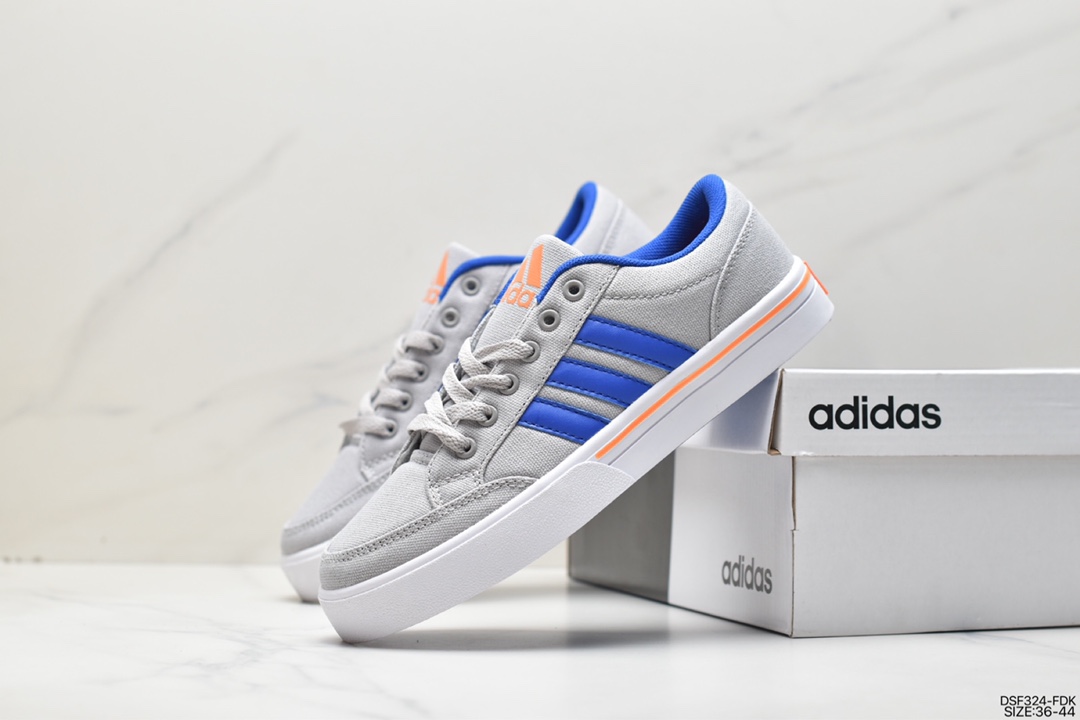 105 阿迪达斯 Adidas Gvp Canvas Str 三叶草布面时尚休闲板鞋 B18209