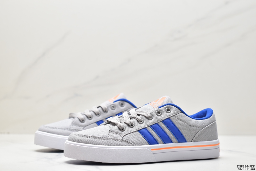 105 阿迪达斯 Adidas Gvp Canvas Str 三叶草布面时尚休闲板鞋 B18209