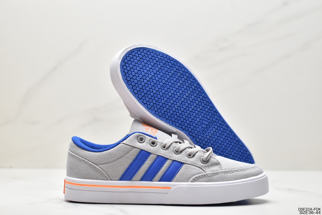 105 阿迪达斯 Adidas Gvp Canvas Str 三叶草布面时尚休闲板鞋 B18209