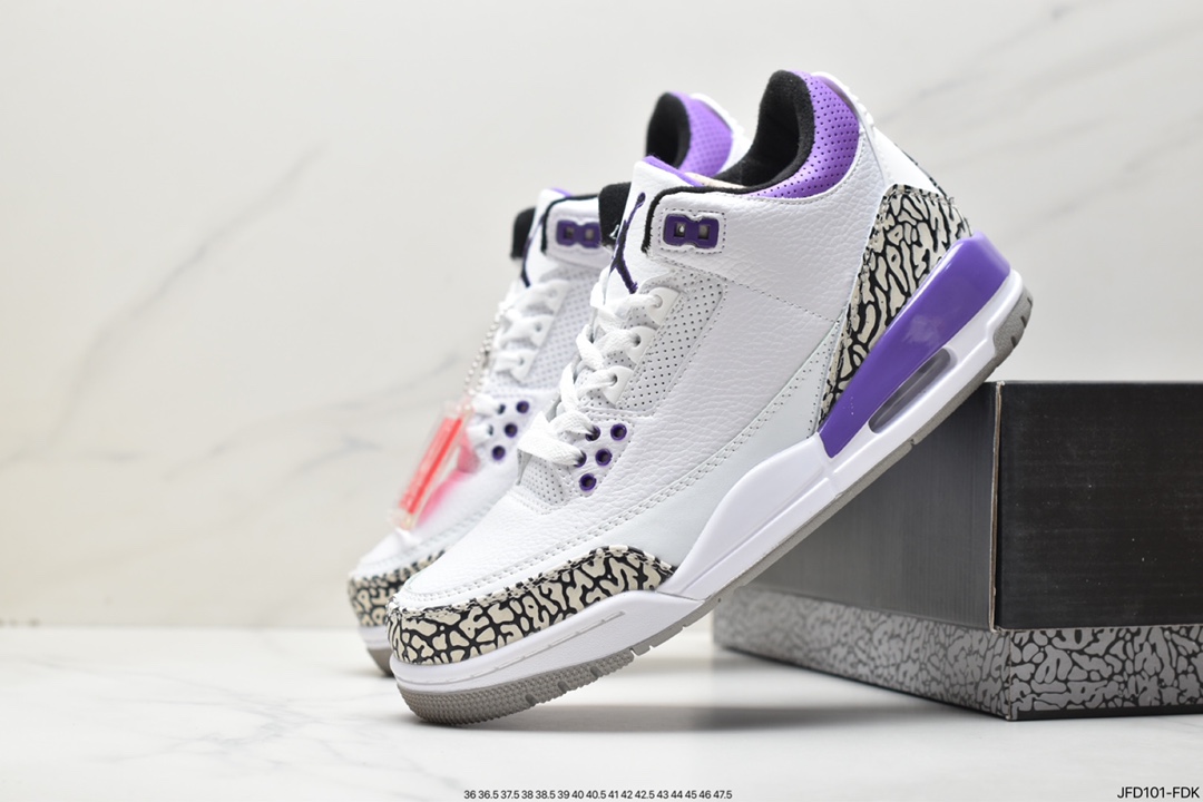 170 耐克Nike Air Jordan 3 RetroDesert Cement"迈克尔·乔丹AJ3代中帮篮球鞋 DM0967-105