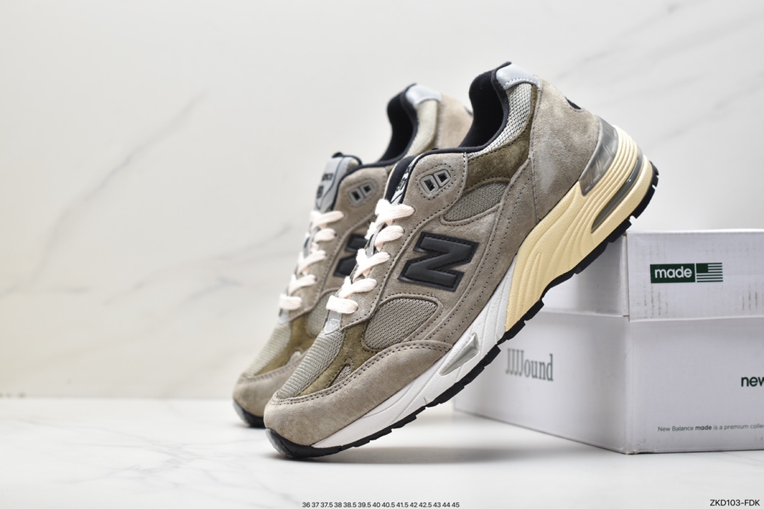 NBNew Balance M991JJA series American-made classic versatile dad casual sports running shoes M991JJA