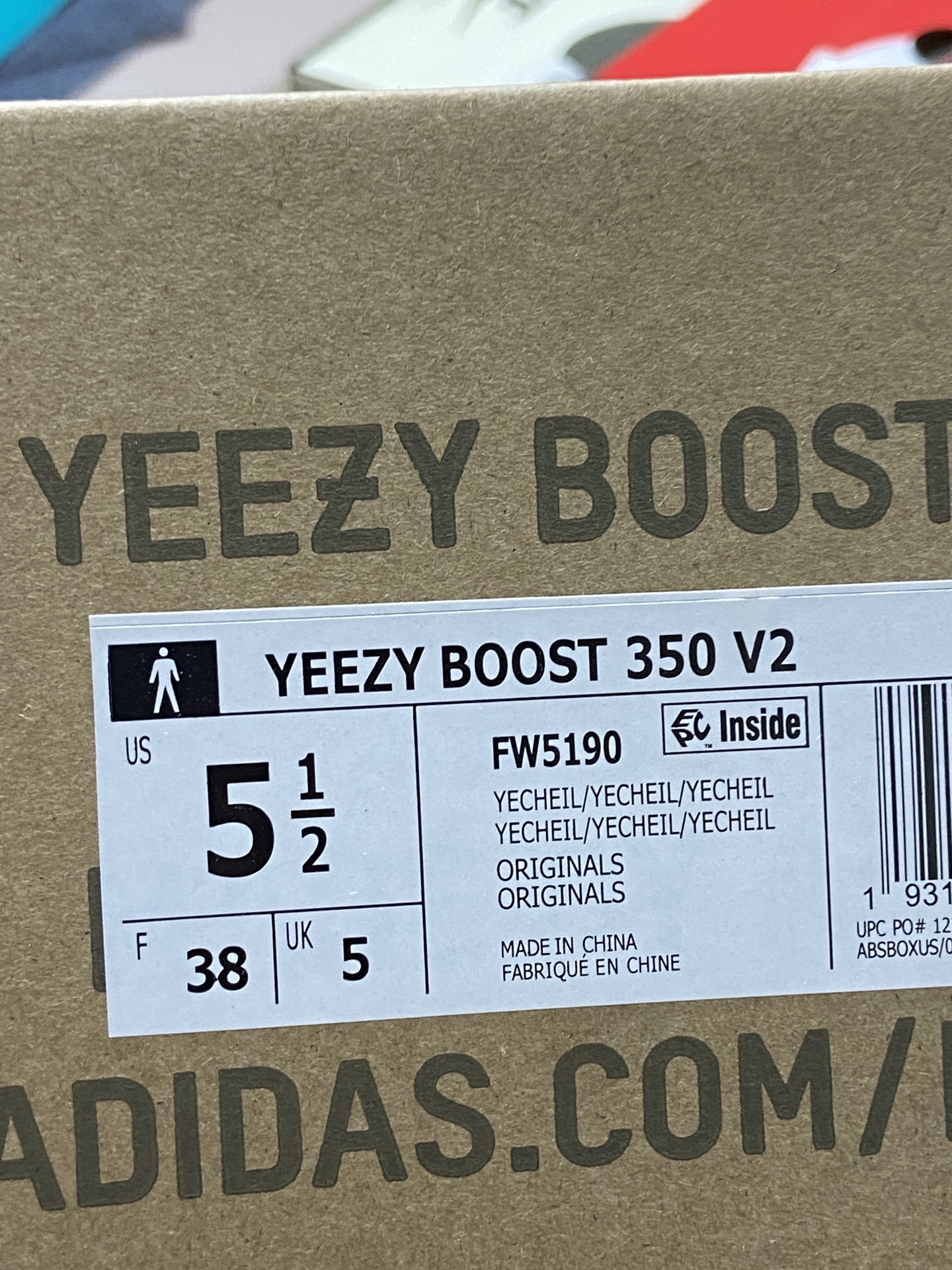 Yeezy350黑红天使鞋码36-4