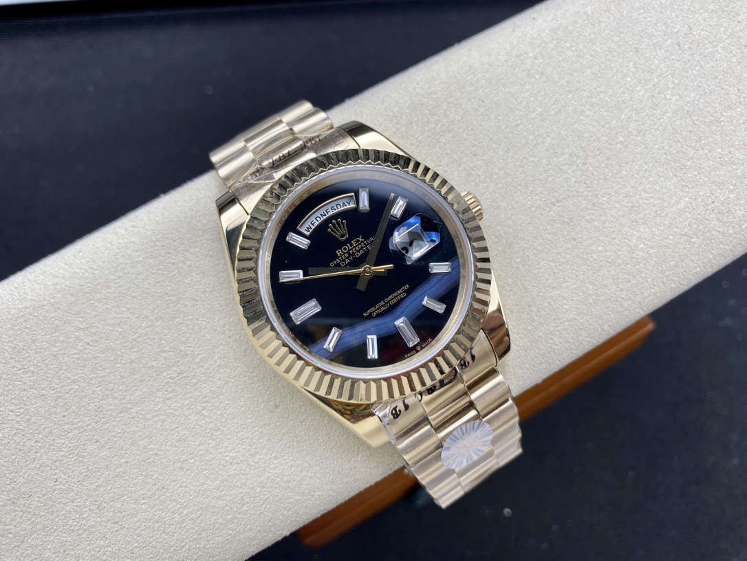 SK厂 劳力士Rolex 双历 星期日志型系列 40mm 自動巻き腕時計