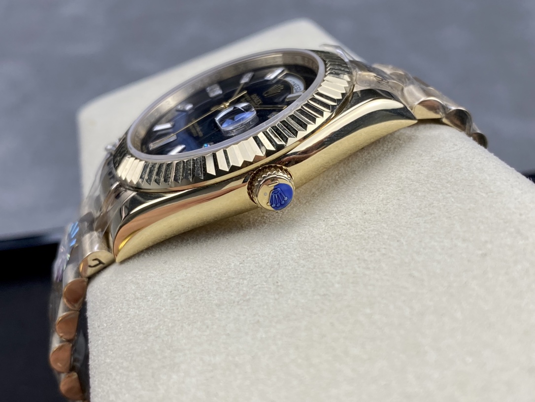 SK厂 劳力士Rolex 双历 星期日志型系列 40mm 自動巻き腕時計