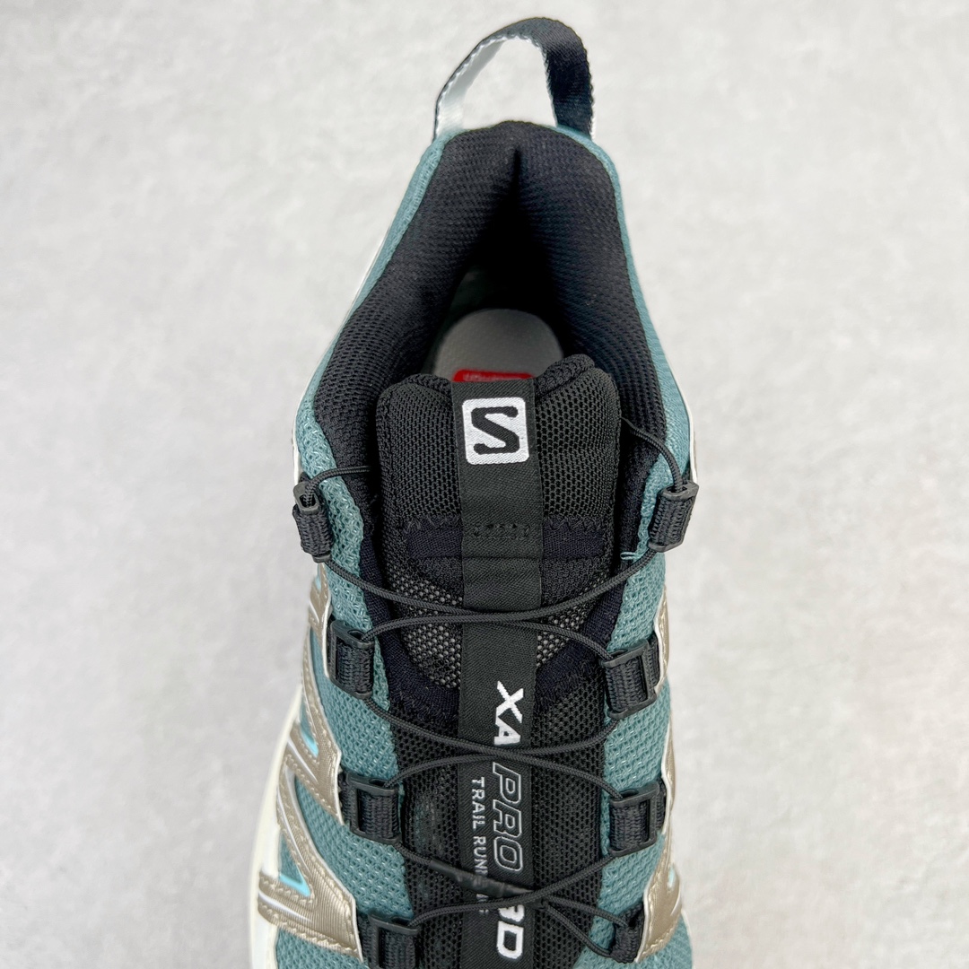 图片[5]-＃GX/绿X 纯原福利 SALOMON XA Pro 3D ADV 萨洛蒙潮流越野机能户外功能鞋 纯原外贸平台特供订单 耗时半年巨作 全套原纸板楦头开发 原厂特供网布配套加持 确保原汁原味 完美呈现版型 原档数据独家私模五层组合大底 男女鞋同步官方开发至46.5 原装Ortholite轻量化鞋垫 中底布带钢印编号 原厂TPU锁扣 进口港宝加持 后跟自然饱满 还原公司包裹性 鞋面采用SENSIFT贴合技术 全方位贴合包裹脚型 鞋跟部鞋底牵引设计 提供强大的抓地性能 更适应野外崎岖不平的道路 其3D ADVANCED CHASSIS底盘 材料轻量大化 钉齿设计更具稳定性 防护性 鞋底易磨损区运用CONTAGRIP高耐磨材料 应对城市硬质路面长距离跑考验 尺码：36 36.5 37.5 38 38.5 39 40 40.5 41 42 42.5 43 44 44.5 45 46 46.5-选品中心