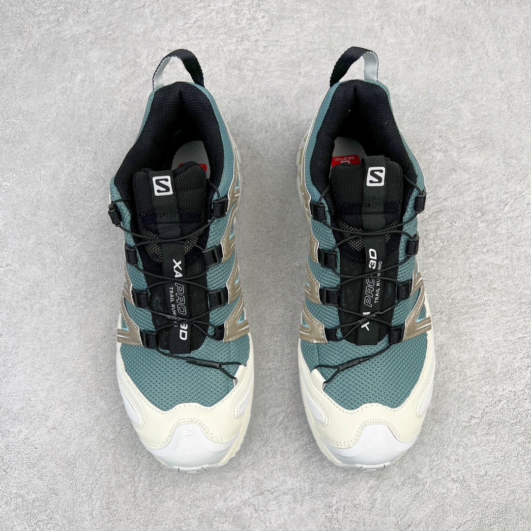 图片[2]-＃GX/绿X 纯原福利 SALOMON XA Pro 3D ADV 萨洛蒙潮流越野机能户外功能鞋 纯原外贸平台特供订单 耗时半年巨作 全套原纸板楦头开发 原厂特供网布配套加持 确保原汁原味 完美呈现版型 原档数据独家私模五层组合大底 男女鞋同步官方开发至46.5 原装Ortholite轻量化鞋垫 中底布带钢印编号 原厂TPU锁扣 进口港宝加持 后跟自然饱满 还原公司包裹性 鞋面采用SENSIFT贴合技术 全方位贴合包裹脚型 鞋跟部鞋底牵引设计 提供强大的抓地性能 更适应野外崎岖不平的道路 其3D ADVANCED CHASSIS底盘 材料轻量大化 钉齿设计更具稳定性 防护性 鞋底易磨损区运用CONTAGRIP高耐磨材料 应对城市硬质路面长距离跑考验 尺码：36 36.5 37.5 38 38.5 39 40 40.5 41 42 42.5 43 44 44.5 45 46 46.5-选品中心