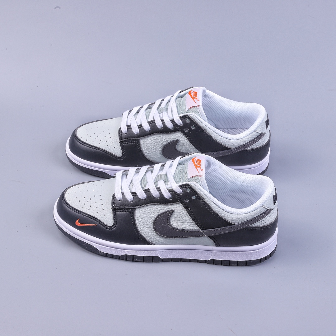 Nike Dunk Low ”Mini Orange Swoosh” Small Orange Swoosh SB low-top sports casual sneakers FN7808-001