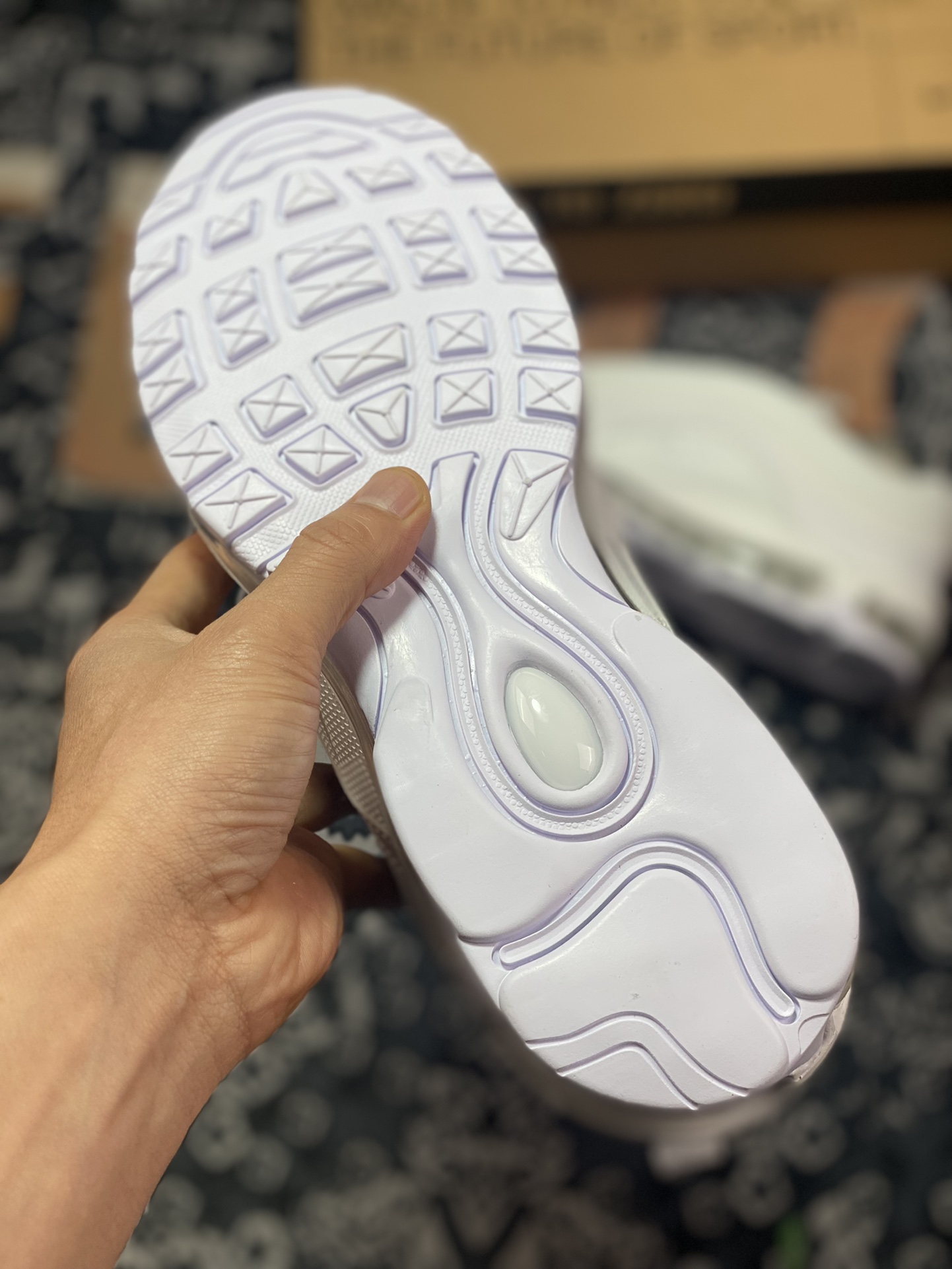 Nike Air Max 97 Next Nature ”Triple White” retro air cushion running shoes ”environmentally friendly new all white” DH8016-100