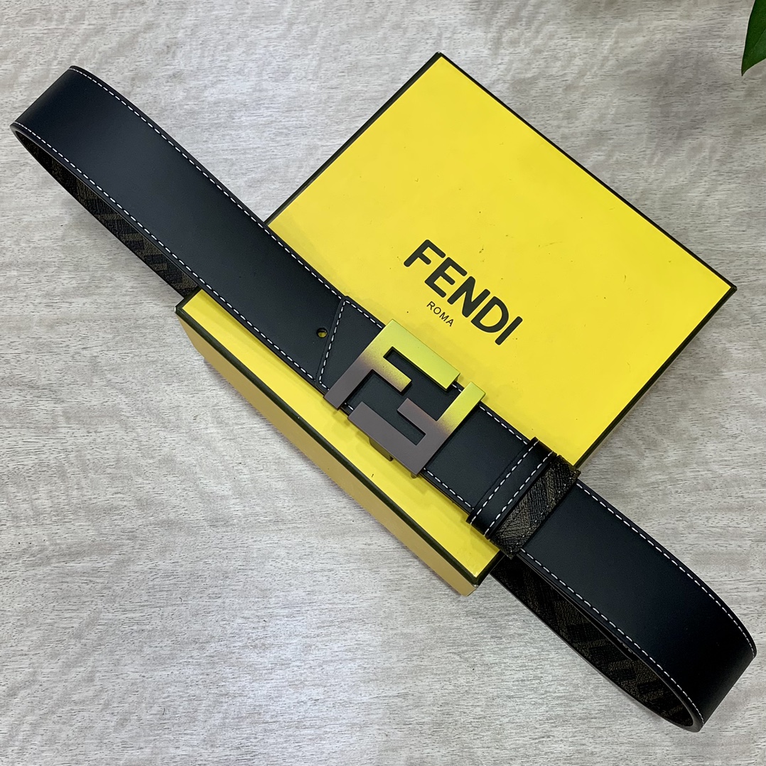 FENDI芬迪专柜同款宽4.0CM双