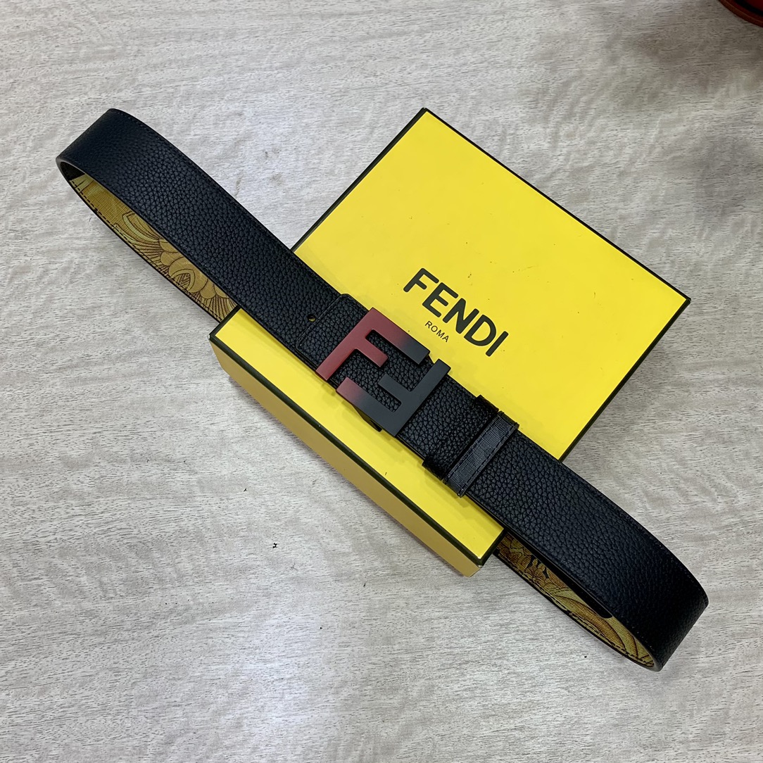 FENDI芬迪专柜同款宽4.0CM双