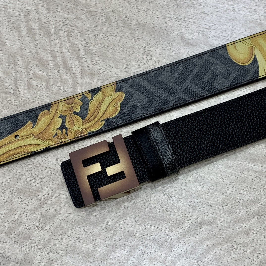 FENDI芬迪专柜同款宽4.0CM双