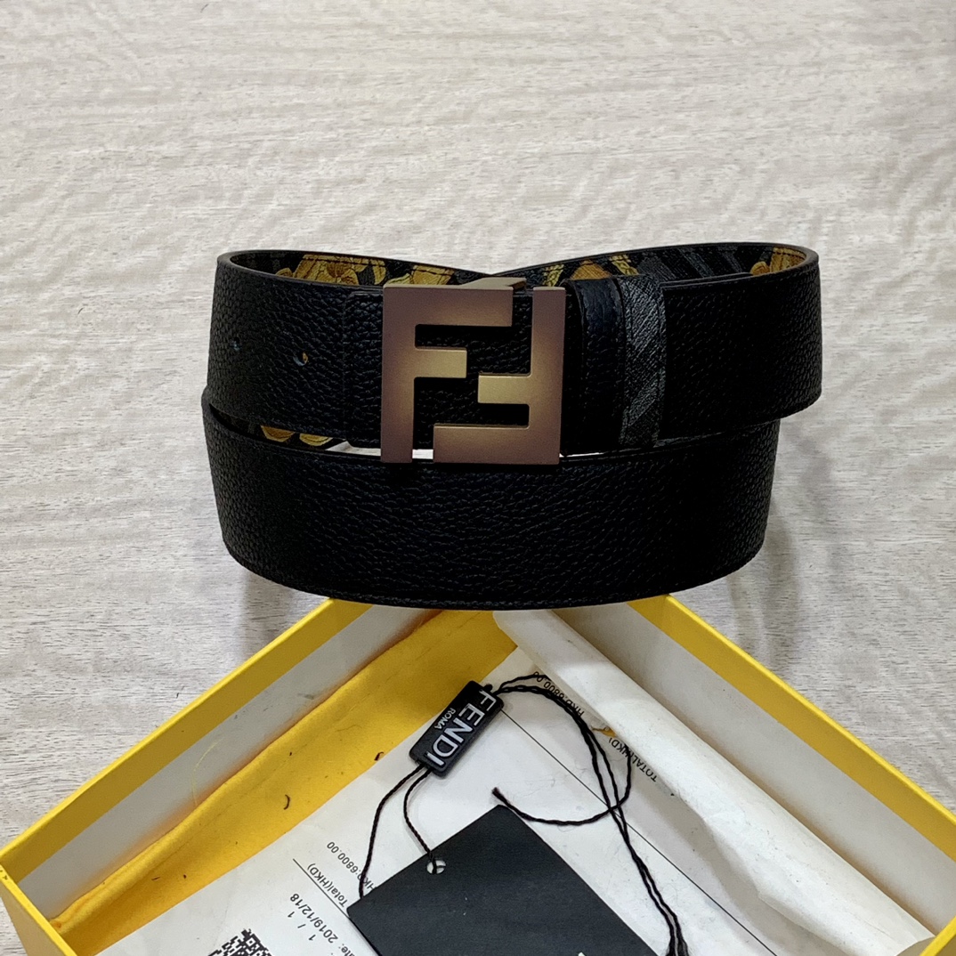 FENDI芬迪专柜同款宽4.0CM双