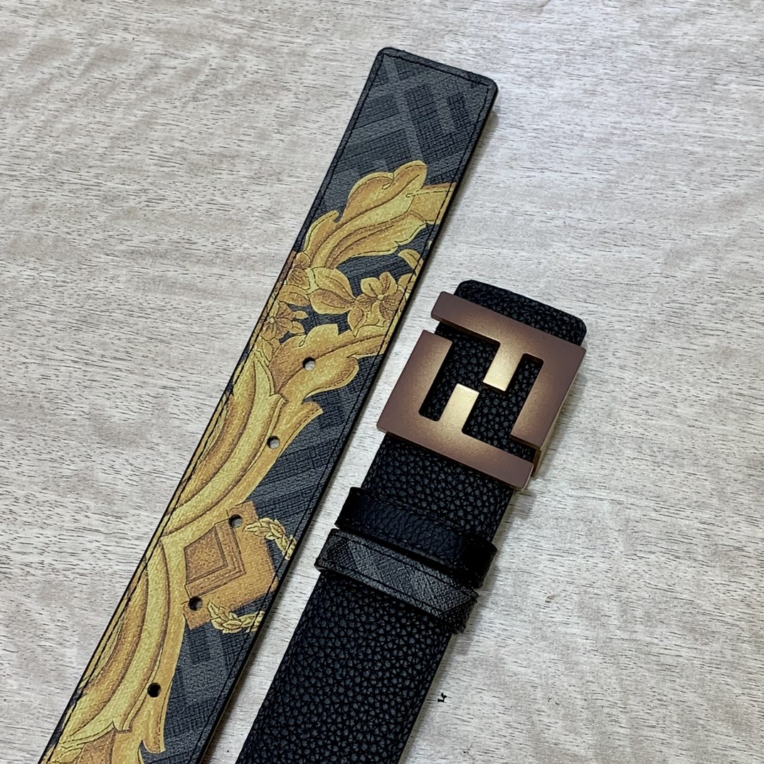 FENDI芬迪专柜同款宽4.0CM双