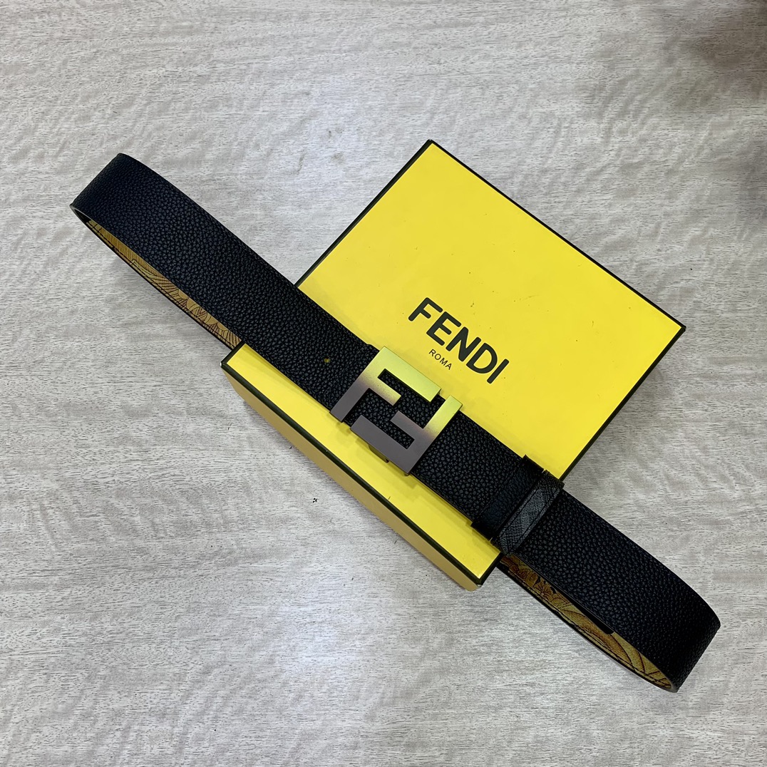 FENDI芬迪专柜同款宽4.0CM双