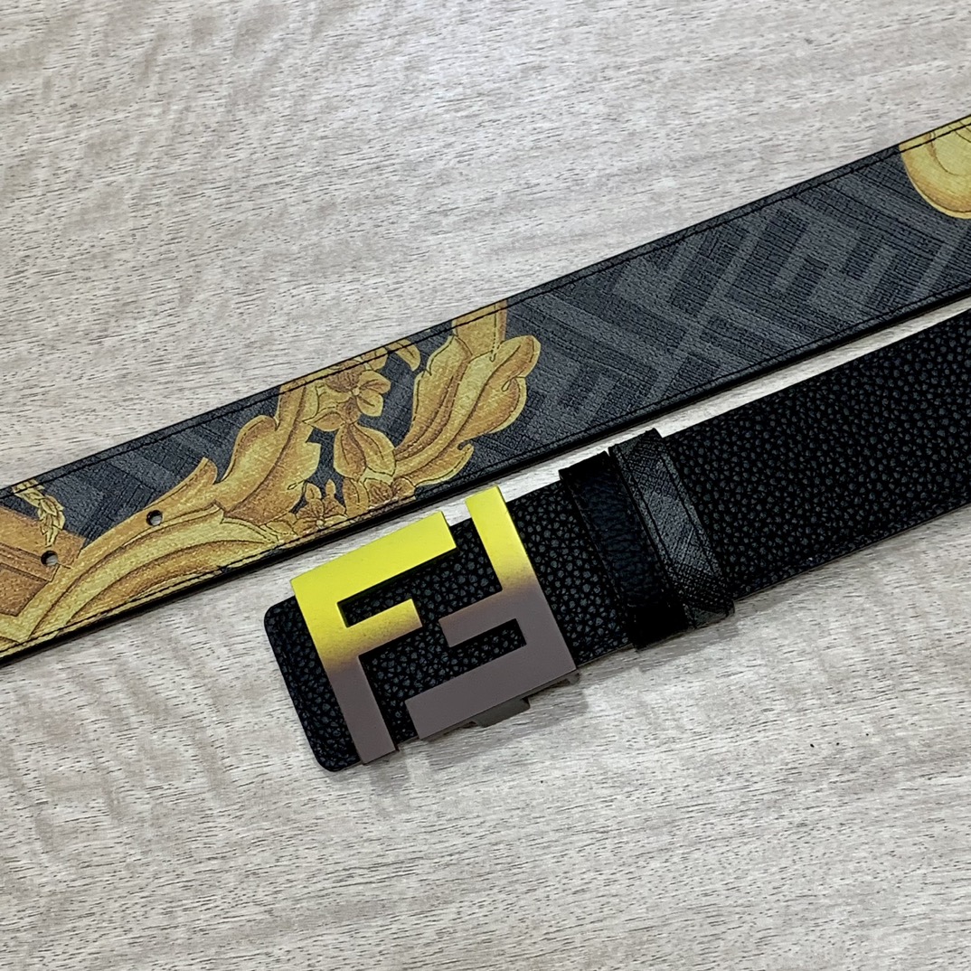 FENDI芬迪专柜同款宽4.0CM双