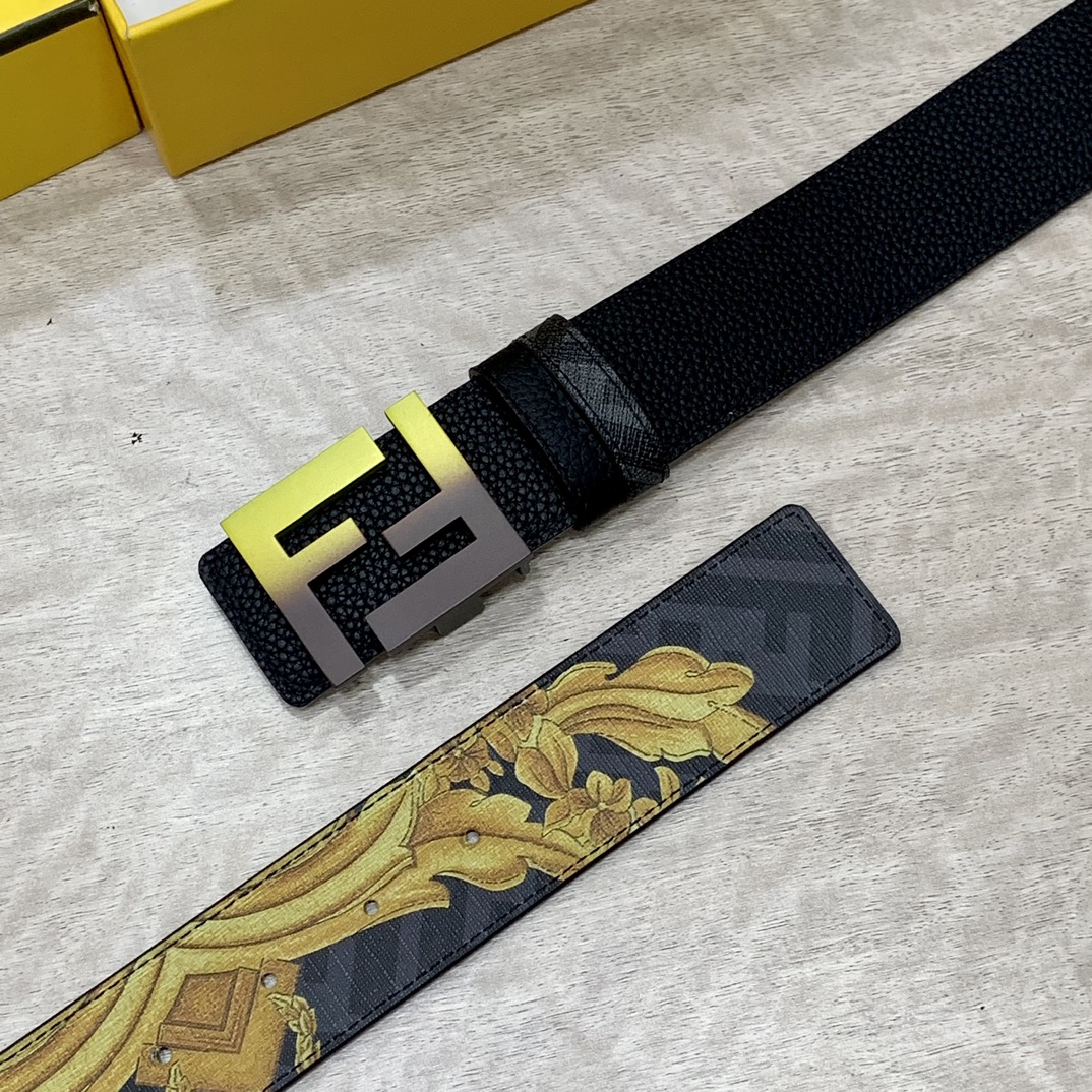 FENDI芬迪专柜同款宽4.0CM双
