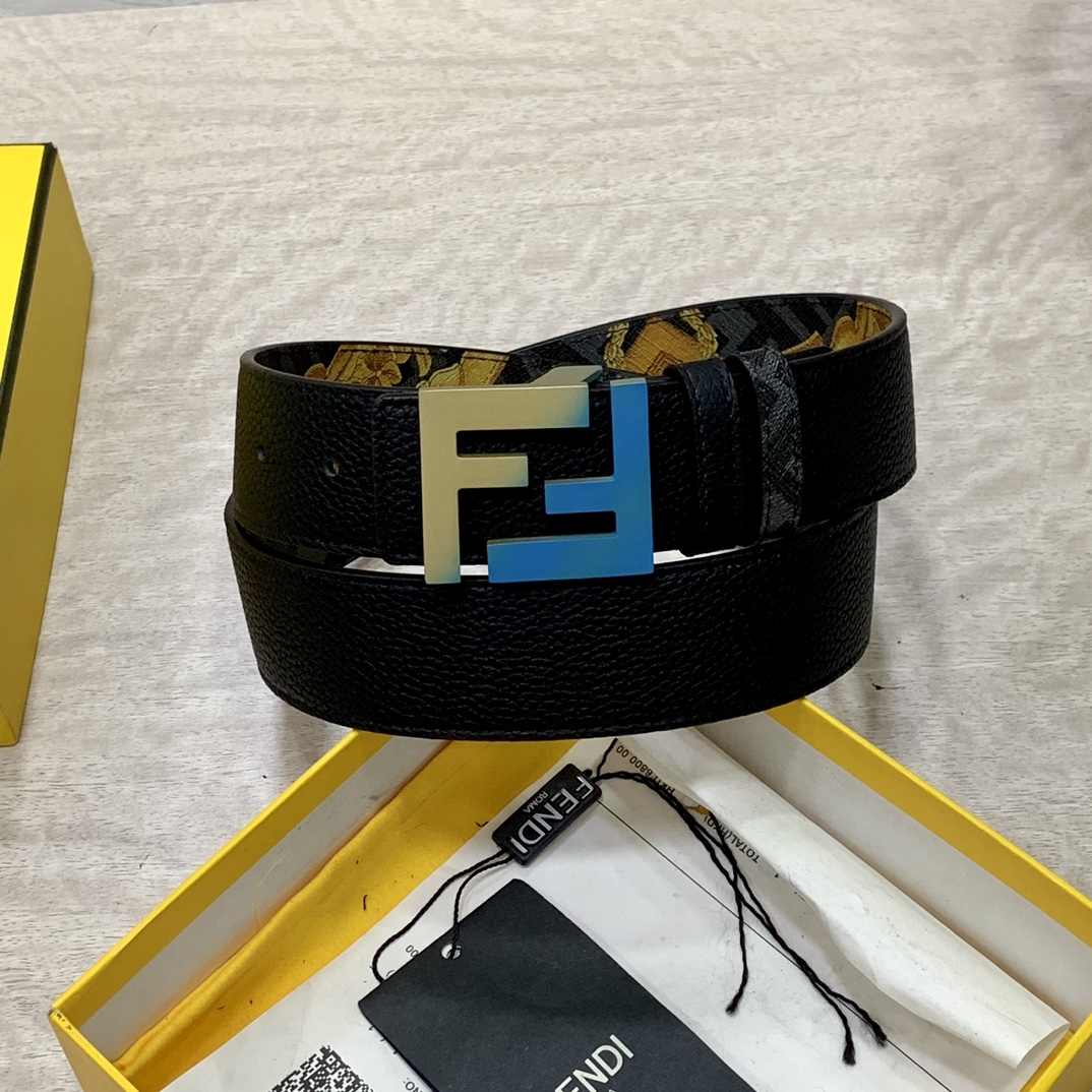 FENDI芬迪专柜同款宽4.0CM双