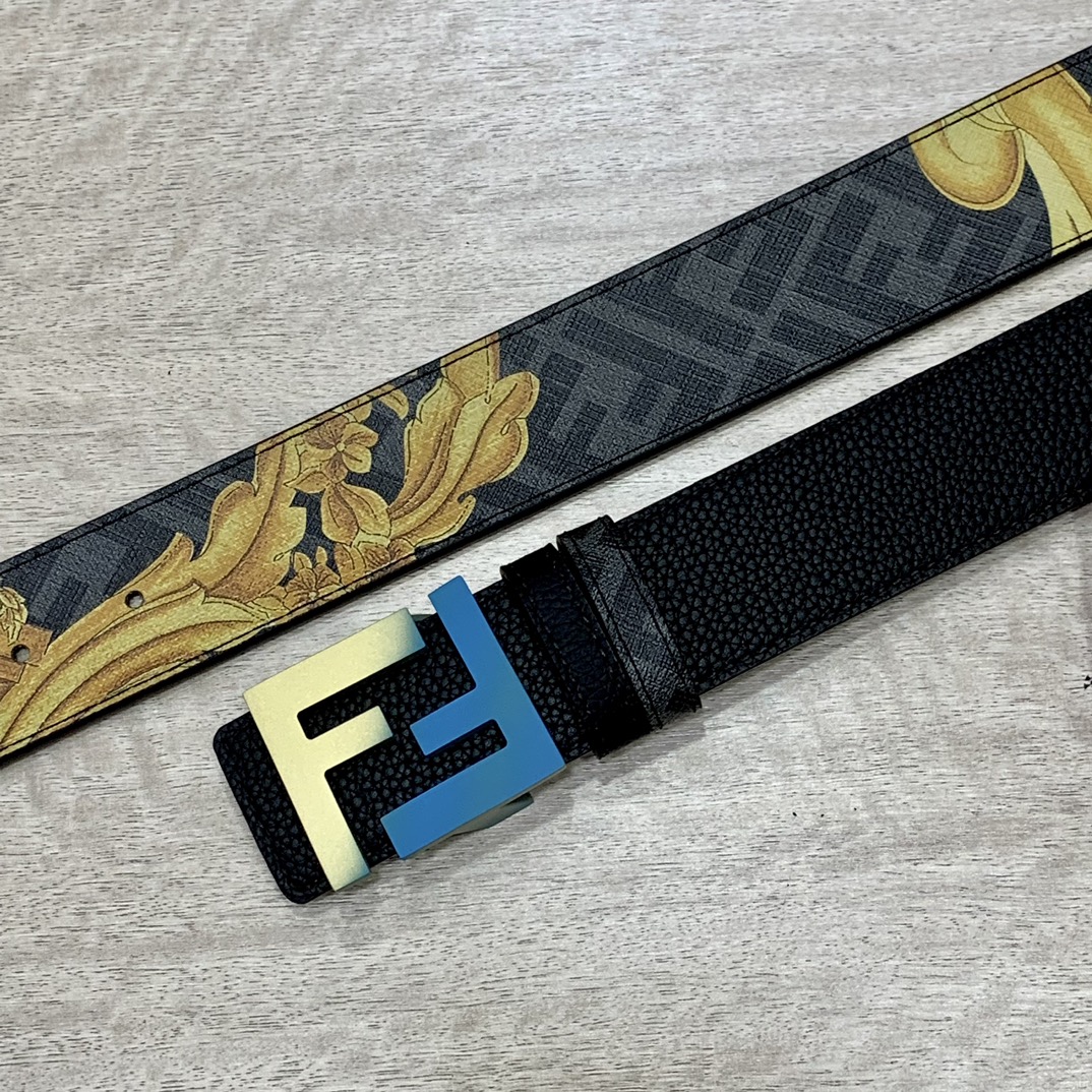 FENDI芬迪专柜同款宽4.0CM双