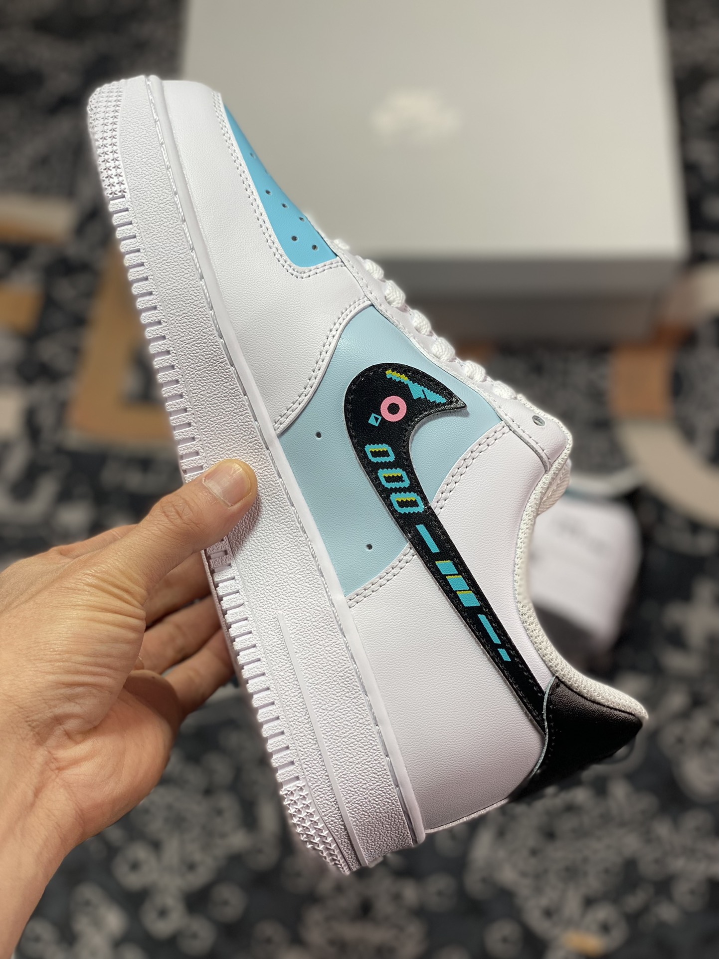 Official popular custom game theme Nike Air Force 1 Low '07 Cyberpunk 2077 CW2288-111