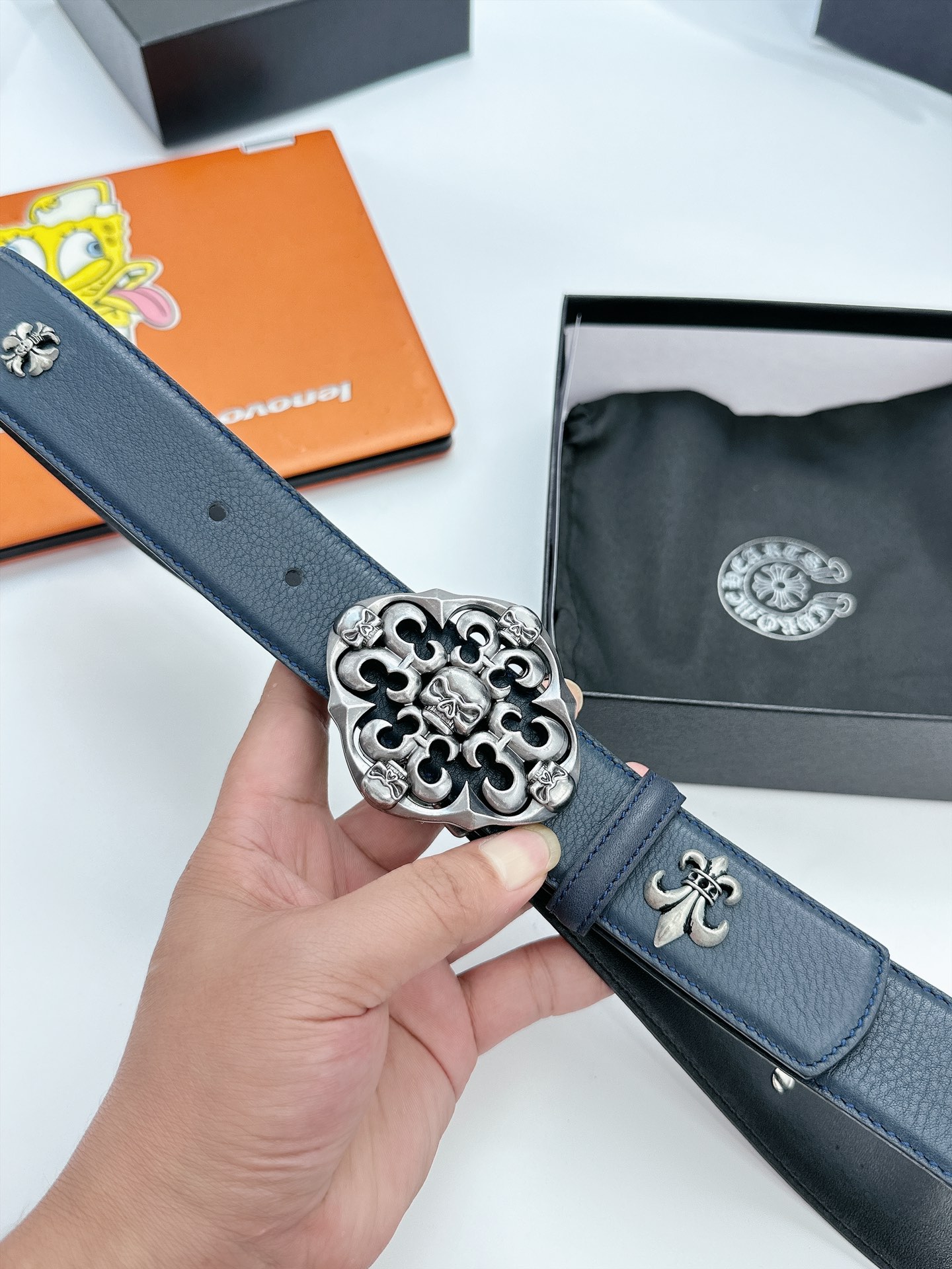 克罗心专柜同步原单品质进口小牛皮革！