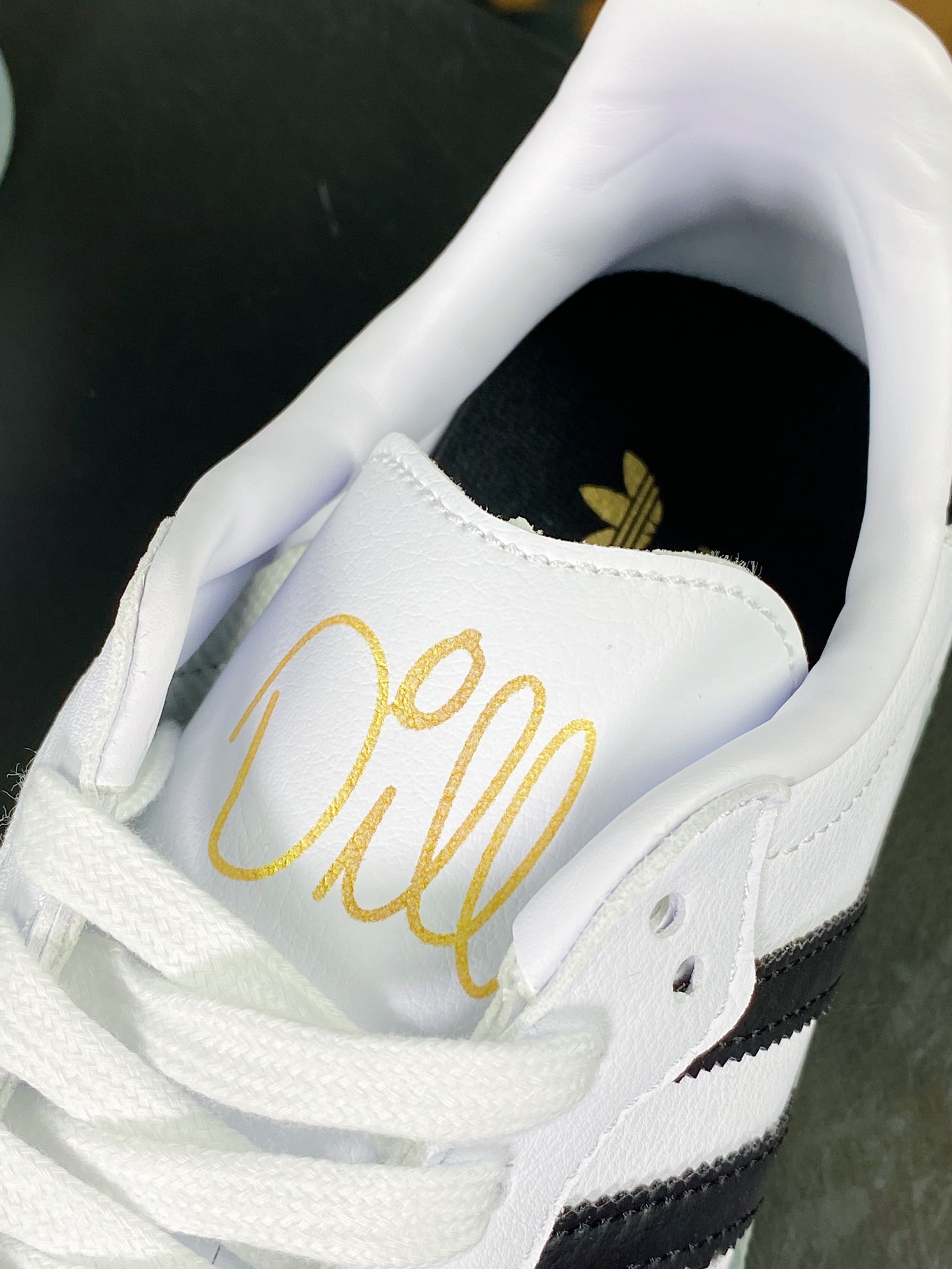 Jason Dill x 【Adidas】 Originals Samba OG ”White/Black” Samba Sneakers ”Joint White and Black Transparent Crystal Bottom” GZ4730